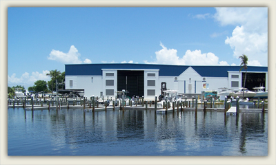 Docks and Boat Storage at Four Winds Marina